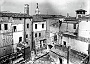 Dal cortile interno del Bo in costruzione. 1935 Turola. (Oscar Mario Zatta)
